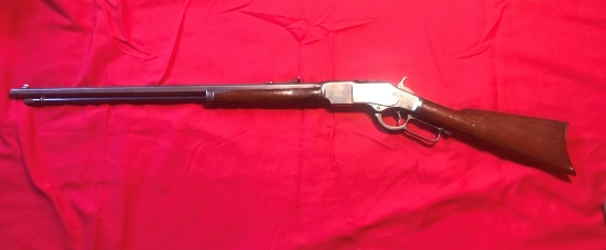 Winchester Md. 1873, .22 Short, Octogen Barrel, tube has been replaced
