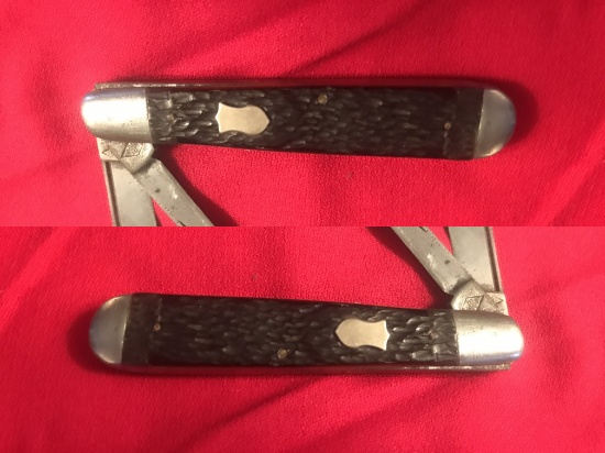 I. K. CO. 2 blade pocket knife