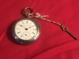 Brighton Watch Company Key Wind Pocket Watch