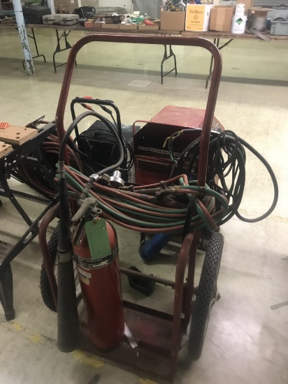 Torch Cart With Hoses