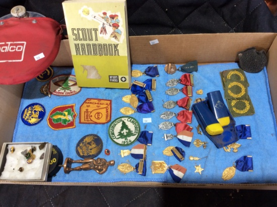 Collection of 1950's Boy Scout Items