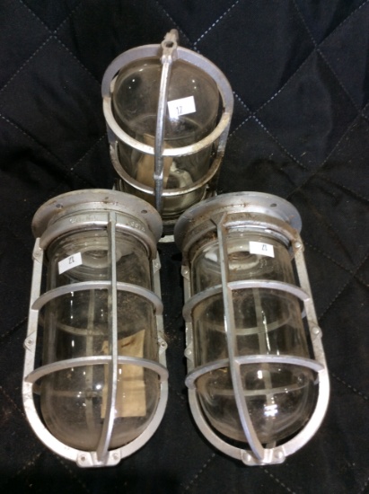 3 Russel & Stoll Safety Lights