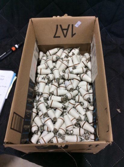 16 lbs. Ham Radio Antenna Insulators 3" long, no number