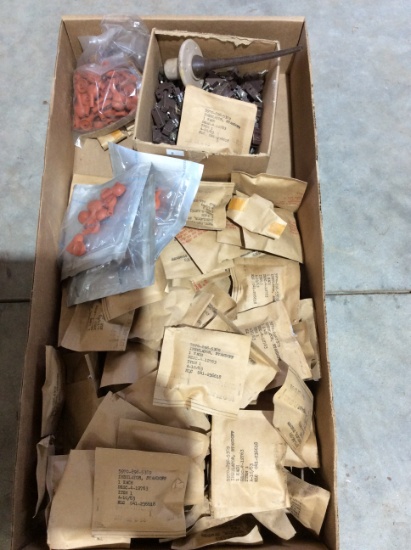 Box Lot, Large no. of Military Insulators 4-12763