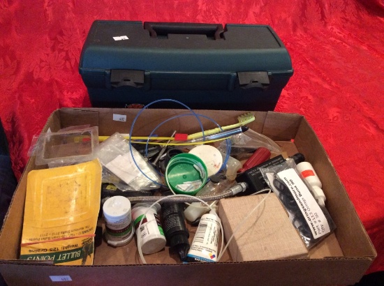 Hard Case With Assorted Shooting Supplies