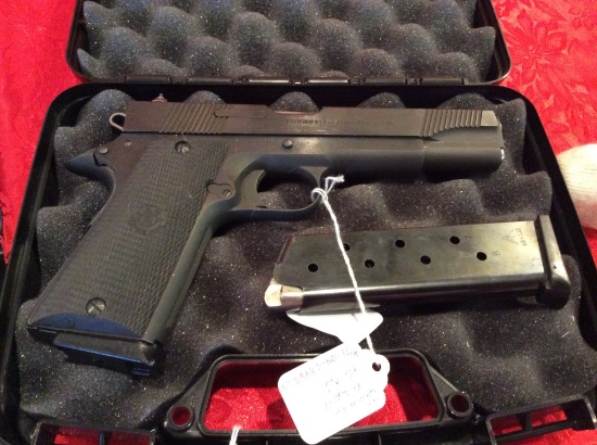 Llama Max-1 45 Handgun With Hard Case And Extra Clip 45 Handgun With Hard C