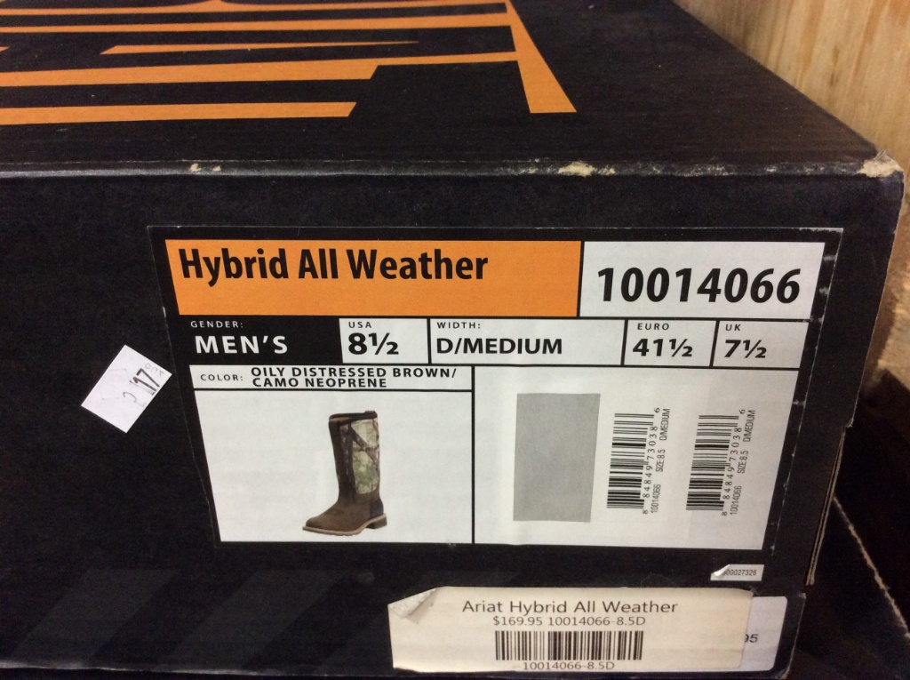ariat hybrid all weather