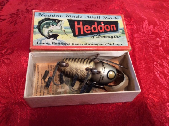 Heddon Crazy Crawler Lure w/Original Box