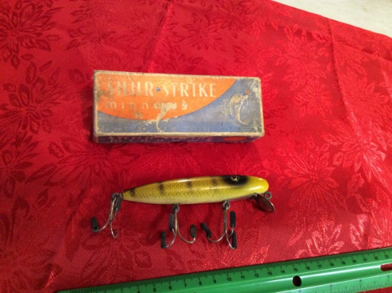 Vintage Shur Strike Lure w/ Original Box