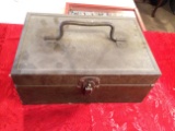 Antique Falls City Tackle Box w/ Inserts