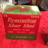 Remingting Sure Shot 12 ga. Ammo Box w/ Ammo