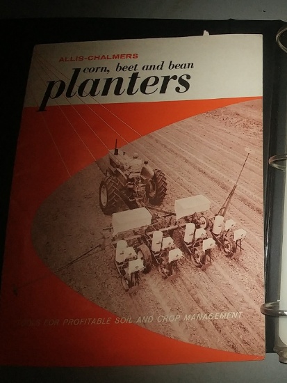Allis Chalmers Planter Booklet
