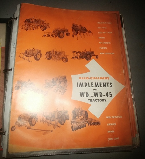 AC Implements for WD and WD45 Pamphlet