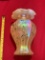 Fenton Vase Lee Markley In Appreciation Icga 2001 Hand Painted By Nelley