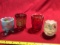 Carnival Glass Assorted Toothpick Holders