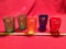Carnival Glass Assorted Tumblers
