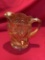 Us Glass Marigold Field Thistle Mid-size Water Pitcher