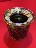 Fenton Decorated Vase