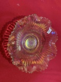Imperial Clear Iridescent Smooth Rays Bowl