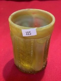 St. Clair Golden Agate Holly Amber Tumbler