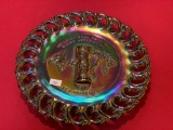 International Carnival Glass Association 1973 Des Moines Iowa Plate