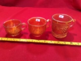 Carnival Glass Punch Cups