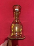 Marigold Etched Daisy Carafe