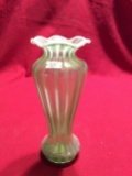 Green Opal Stripe Vase