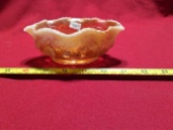 Dugan Peach Opal Wreathed Cherry Small Berry Bowl