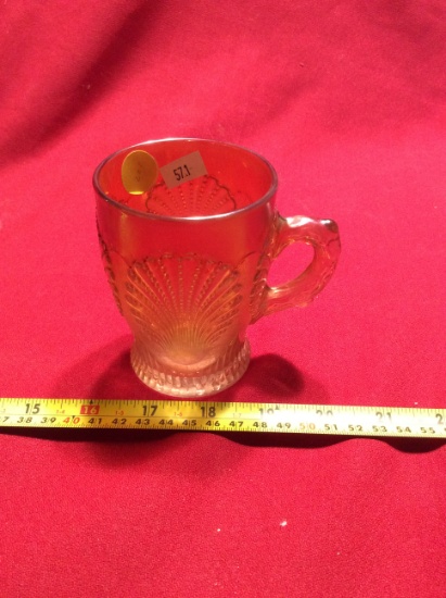 Dugan Marigold Beaded Shell Mug