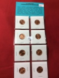(8) B/U Mint Set Medallions