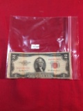 1953-A Red Seal $2 Bill