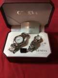 Geneva Classic Collection Quartz Wrist Watches