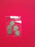 (5) War Nickels
