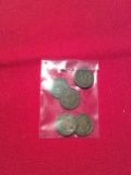 (5) Indian Head Cents