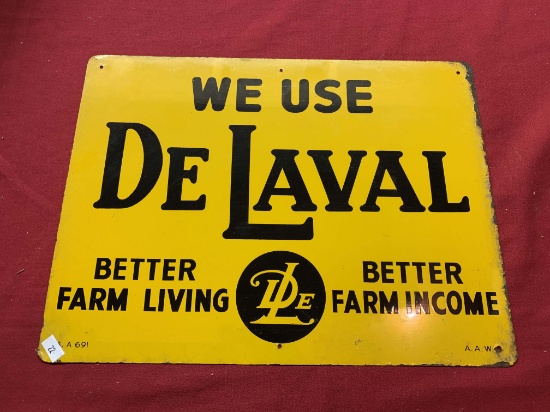 De Laval Tin Sign, 16x12 in.