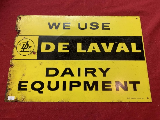 De Laval Tin Sign, 18x12 in.