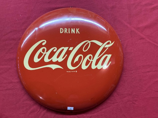 Drink Coca-Cola Button, 16 inch diameter