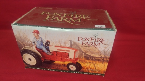 FoxFire Farm Collectible Figurine with Die Cast For 901 Tractor