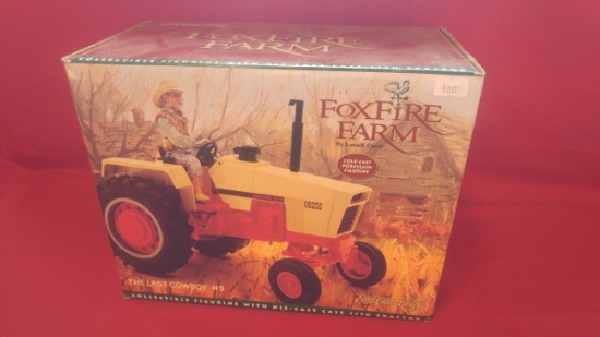 FoxFire Farm Last Cowboy #9 with Die-Cast Case 1170 Tractor