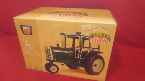 Oliver 18th Annual Summer Farm Toy Show 1/16 Oliver 1555 Narrow Front with