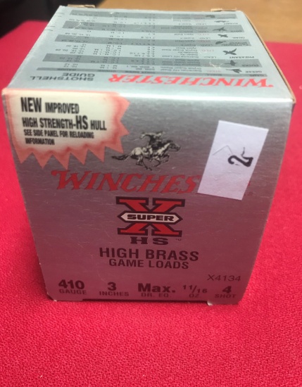 25 Rounds Winchester Super X .410