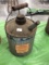 Vintage Galvinized Gas Can