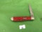 Case XX Knife, 1 blade, second blade broken