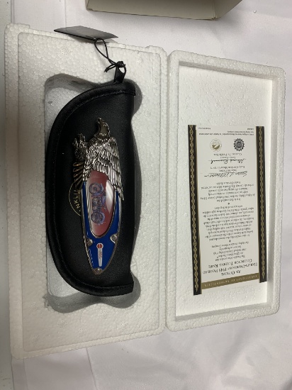 Franklin Mint Harley Davidson Collector Knife