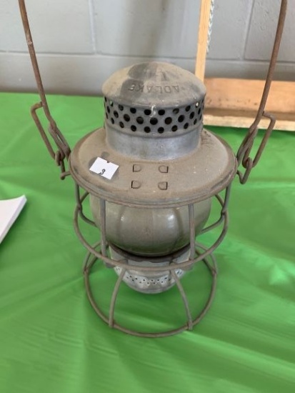 Vintage Adlake New York Central Railroad Lamp