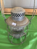 Vintage Adlake New York Central Railroad Lamp