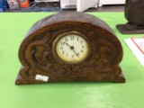 Vintage Wood Shelf Clock