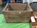 Warsaw Bottle & Company Wood Crate