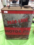 Vintage Para-Lube Motor oil Can